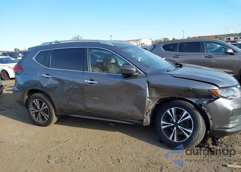 2020 Nissan Rogue Sv Intelligent Awd из США, поврежденный, VIN JN8AT2MV9LW139191